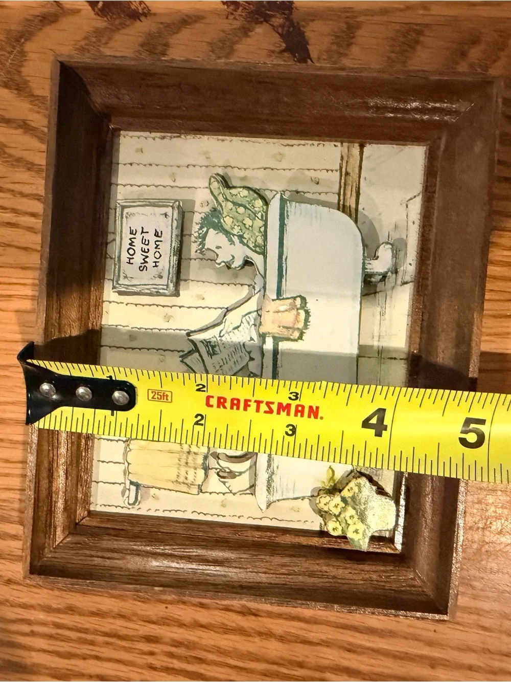 Vintage-1970s Sammy Bowen Shadow Box